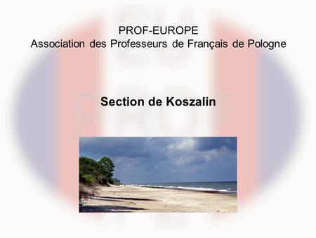 PROF-EUROPE Association des Professeurs de Français de Pologne