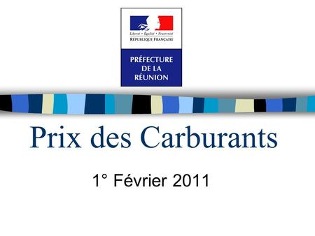 Prix des Carburants 1° Février 2011.
