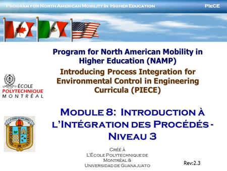 Program for North American Mobility in Higher Education (NAMP)