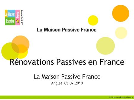 Rénovations Passives en France