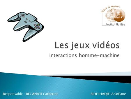 Interactions homme-machine