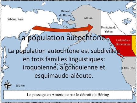 La population autochtone