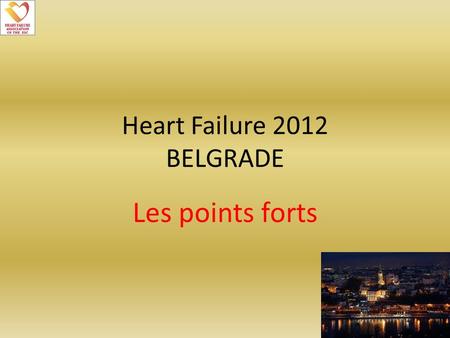 Heart Failure 2012 BELGRADE