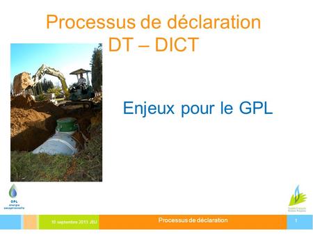 Processus de déclaration DT – DICT