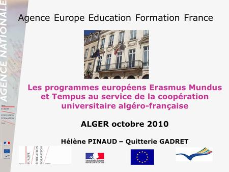Agence Europe Education Formation France