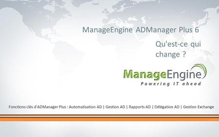 ManageEngine ADManager Plus 6