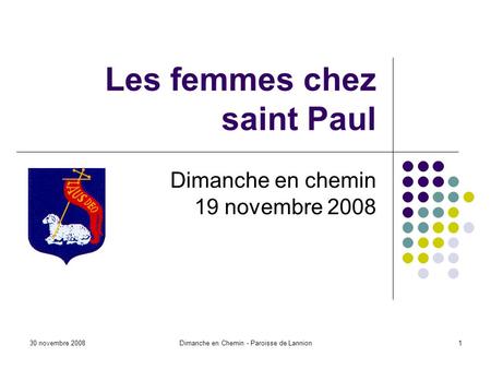 Les femmes chez saint Paul