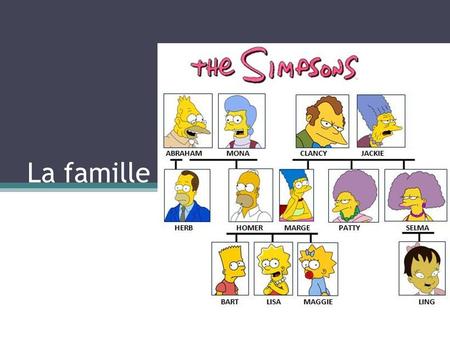 La famille des Simpsons