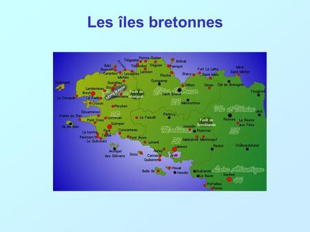 Les îles bretonnes.