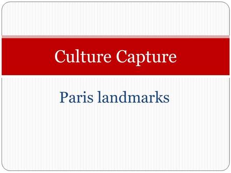 Paris landmarks Culture Capture. La Seine Ile de la cité and île St Louis.
