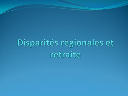 Disparités régionales 5 secteurs Secteur 1 - moins disolement et déloignement à 5 - isolement extrême (distance, transport, population, services publics,