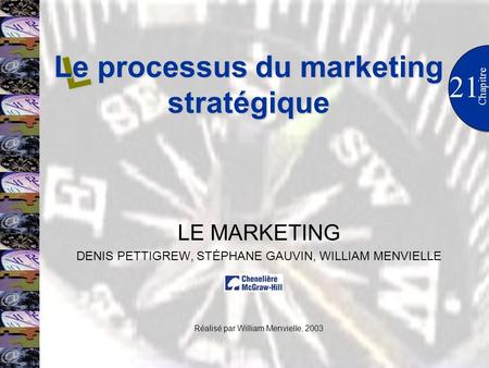 Le processus du marketing stratégique
