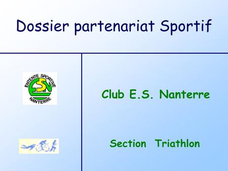Dossier partenariat Sportif