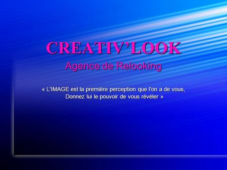 CREATIV’LOOK Agence de Relooking