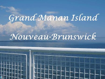 Grand Manan Island Nouveau-Brunswick.