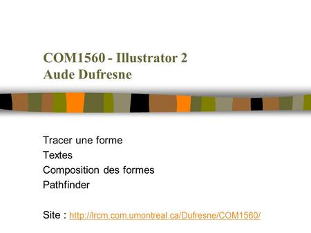 COM Illustrator 2 Aude Dufresne