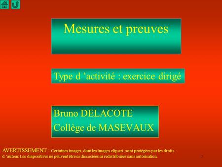 Bruno DELACOTE Collège de MASEVAUX
