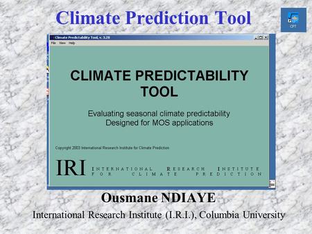Climate Prediction Tool