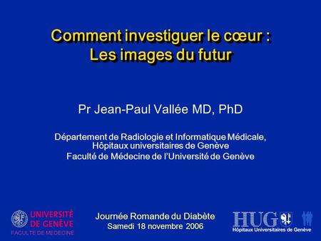 Comment investiguer le cœur : Les images du futur