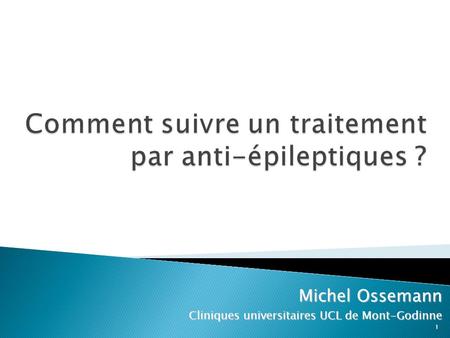 Comment suivre un traitement par anti-épileptiques ?