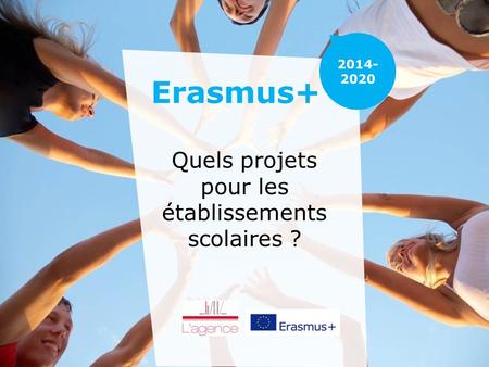 Erasmus+ Quels projets pour les établissements scolaires ?