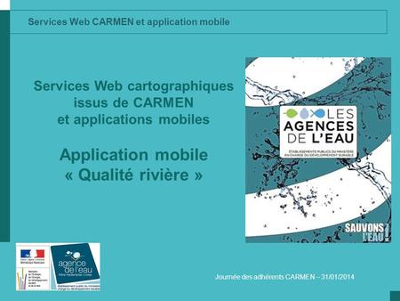 Application mobile « Qualité rivière »