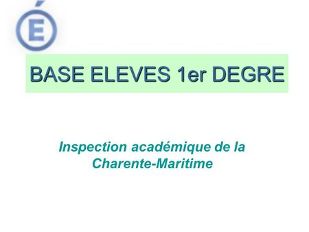 Inspection académique de la Charente-Maritime