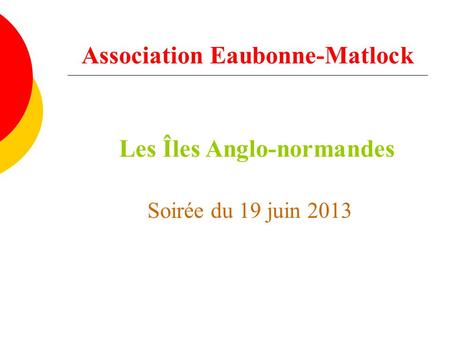 Association Eaubonne-Matlock