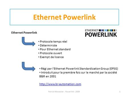 Patrick Monassier - Powerlink