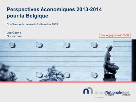 Perspectives économiques pour la Belgique