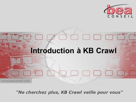 Introduction à KB Crawl