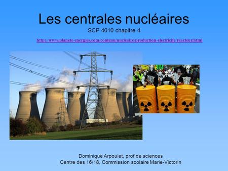 Les centrales nucléaires SCP 4010 chapitre 4