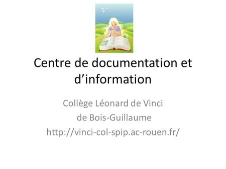 Centre de documentation et d’information