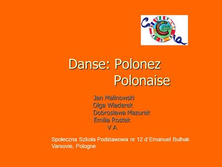 Danse: Polonez Polonaise
