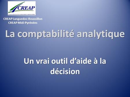 La comptabilité analytique