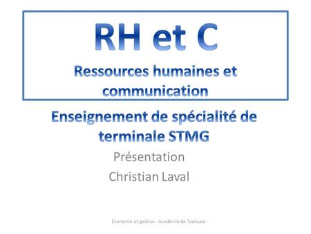 RH et C Ressources humaines et communication