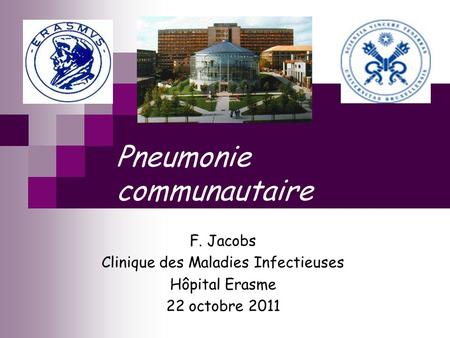 Pneumonie communautaire