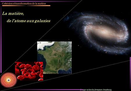 de l’atome aux galaxies