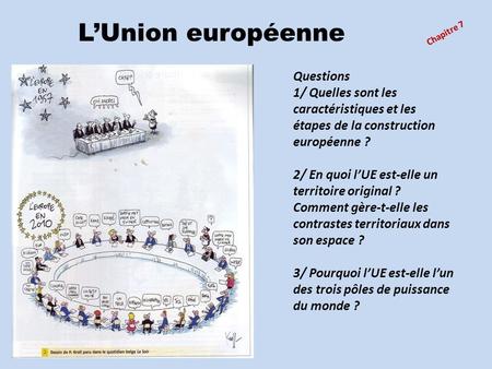 L’Union européenne Questions