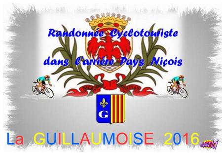La GUILLAUMOISE 2016 Randonnée Cyclotouriste