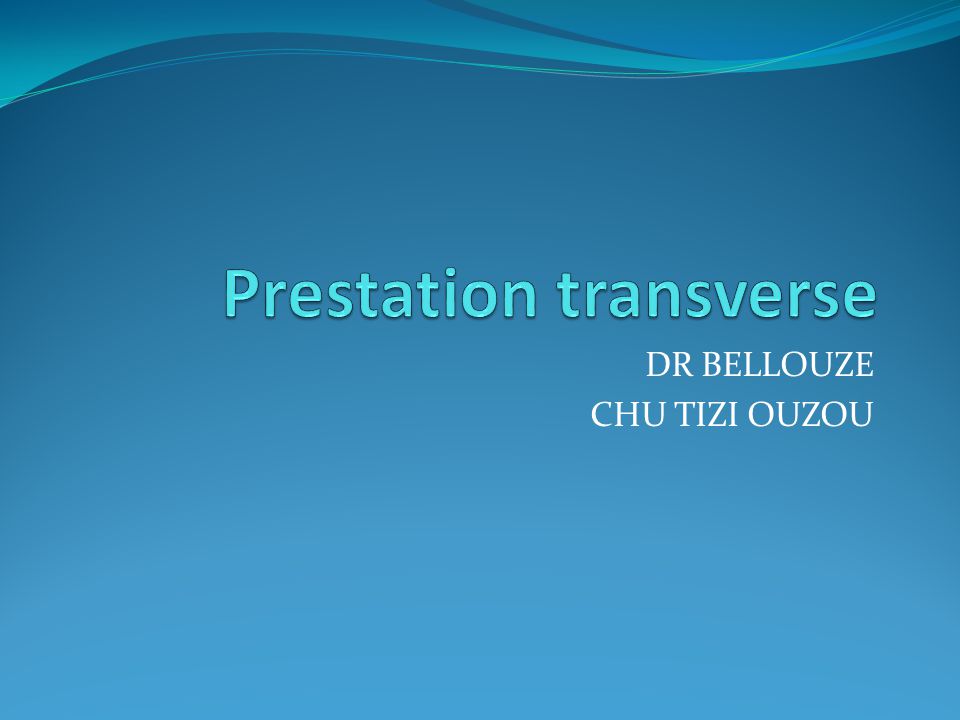 Prestation Transverse Ppt Video Online Telecharger