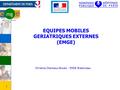EQUIPES MOBILES GERIATRIQUES EXTERNES (EMGE)