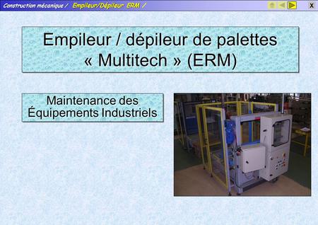 Empileur / dépileur de palettes « Multitech » (ERM)