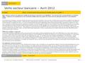 © Logica 2011. All rights reserved Veille secteur bancaire – Avril 2012 Emetteur Samuel Le Péchoux Pôle Conseil I-SC Produit2012 : l'avènement du paiement.