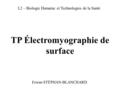 TP Électromyographie de surface