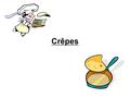 Crêpes. 1. What is a crepe? Crepe is a French word meaning a very thin pancake. It is used to refer to the final filled creation and also the pancake.