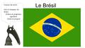 Le Brésil Coucou les amis! Voici le drapeau du Brésil. Ordem et progresso signifient Ordre et progrès.