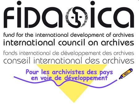 FIDA for You Pour les archivistes des pays en voie de développement.