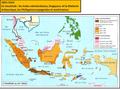 1815-1914 En Insulinde : les Indes néerlandaises, Singapour et la Malaisie britannique, les Philippines espagnoles et américaines.