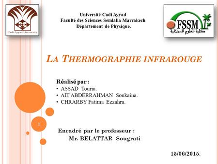 La Thermographie infrarouge
